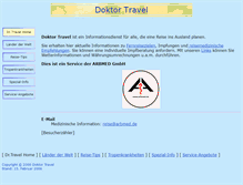 Tablet Screenshot of doctor-travel.de